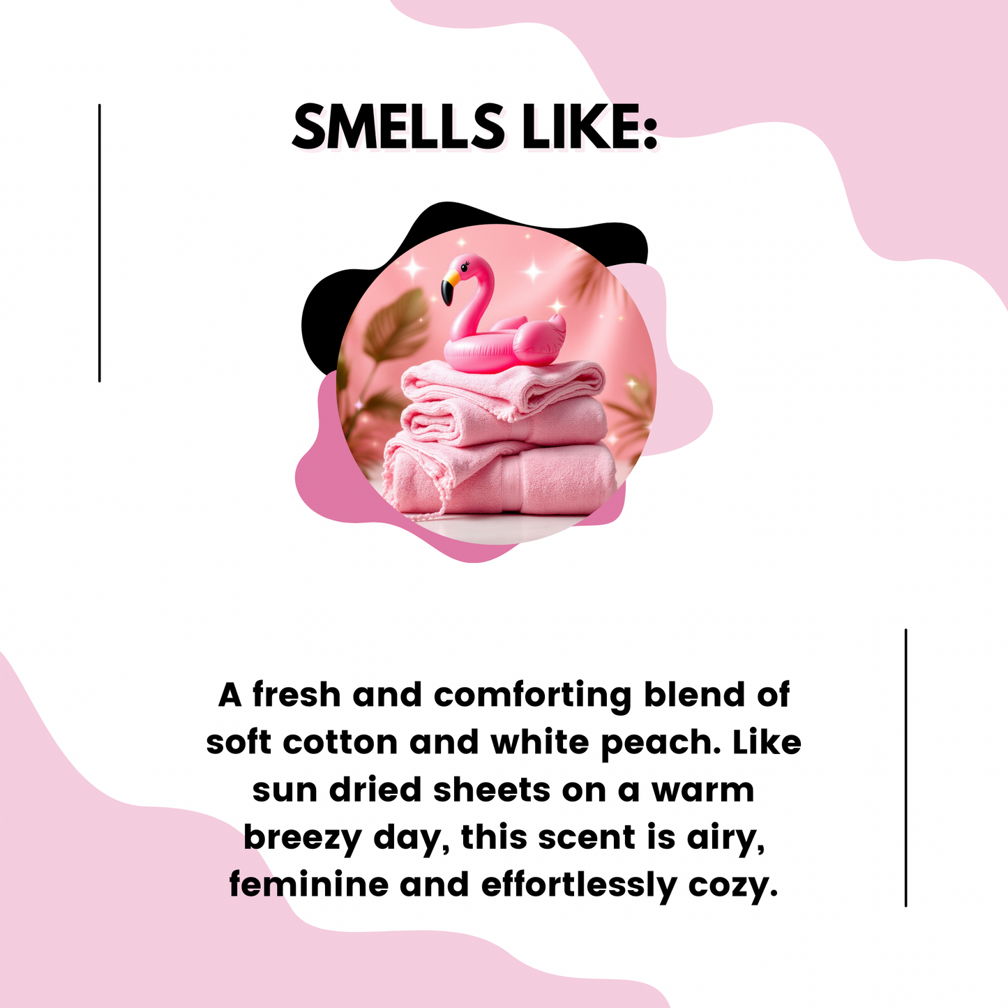Pink Linen Wax Melts