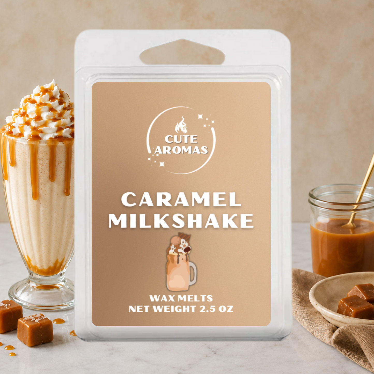 Caramel Milkshake Wax Melts