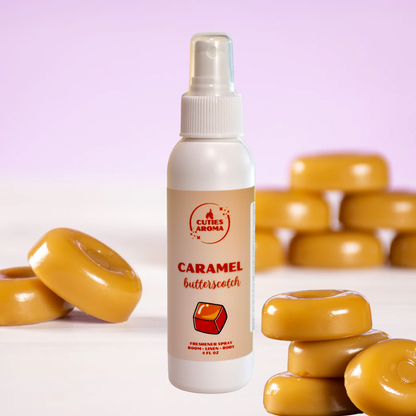 Caramel Butterscotch - All In One Spray •Linen •Body •Car •Air Freshener & More