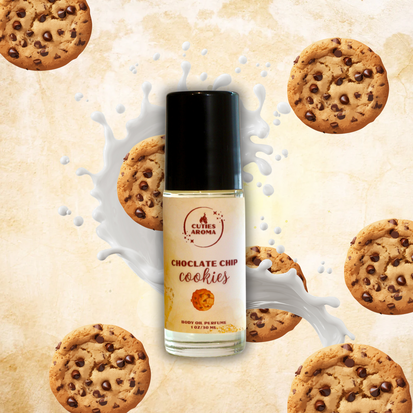 Chocolate Chip Cookies Roll On Body Oil Perfume