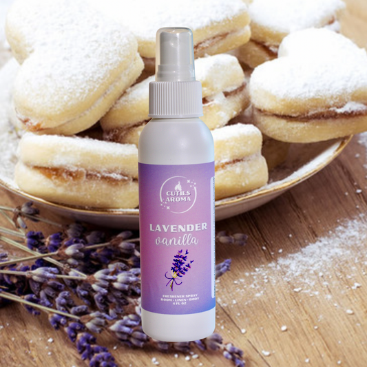 Lavender Vanilla - All In One Spray •Linen •Body •Car •Air Freshener & More