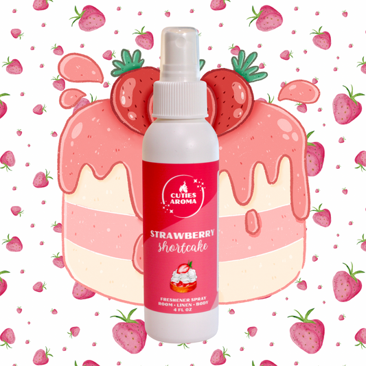 Strawberry Shortcake - All In One Spray •Linen •Body •Car •Air Freshener & More