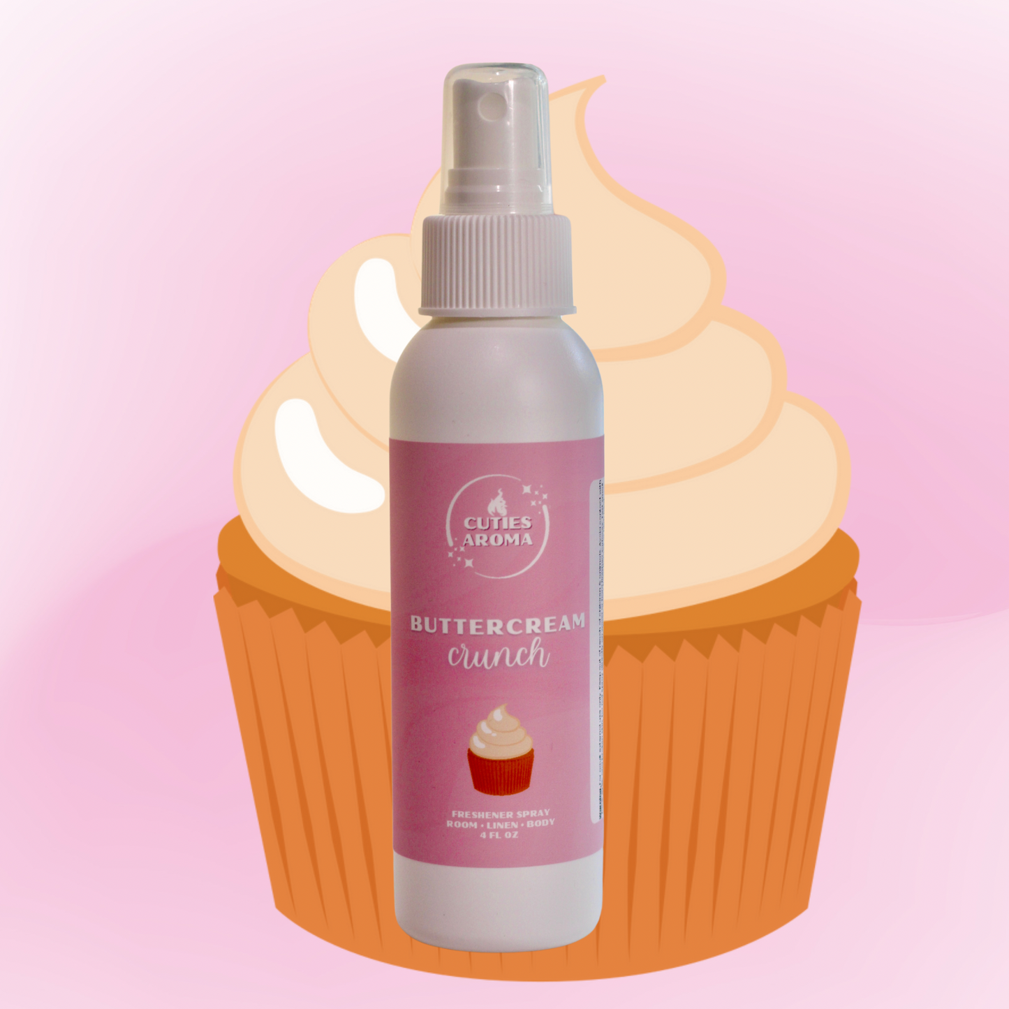 Buttercream Crunch - All In One Spray •Linen •Body •Car •Air Freshener & More
