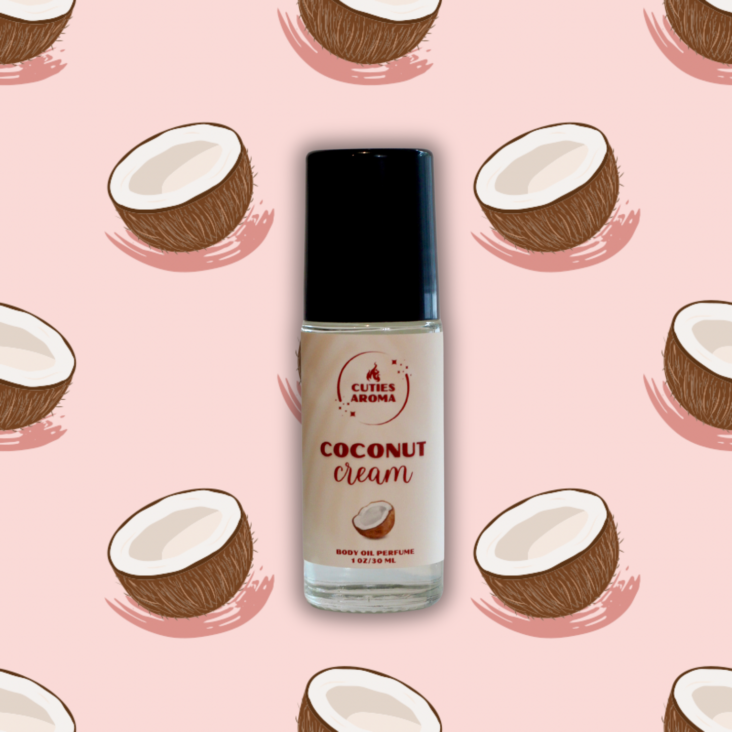 Coconut Cream Roll On Body Oil Perfume