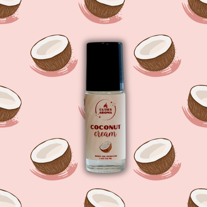 Coconut Cream Roll On Body Oil Perfume
