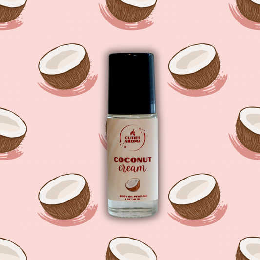 Coconut Cream Roll On Body Oil Perfume