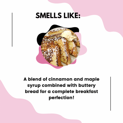 French Toast Wax Melt Shapes