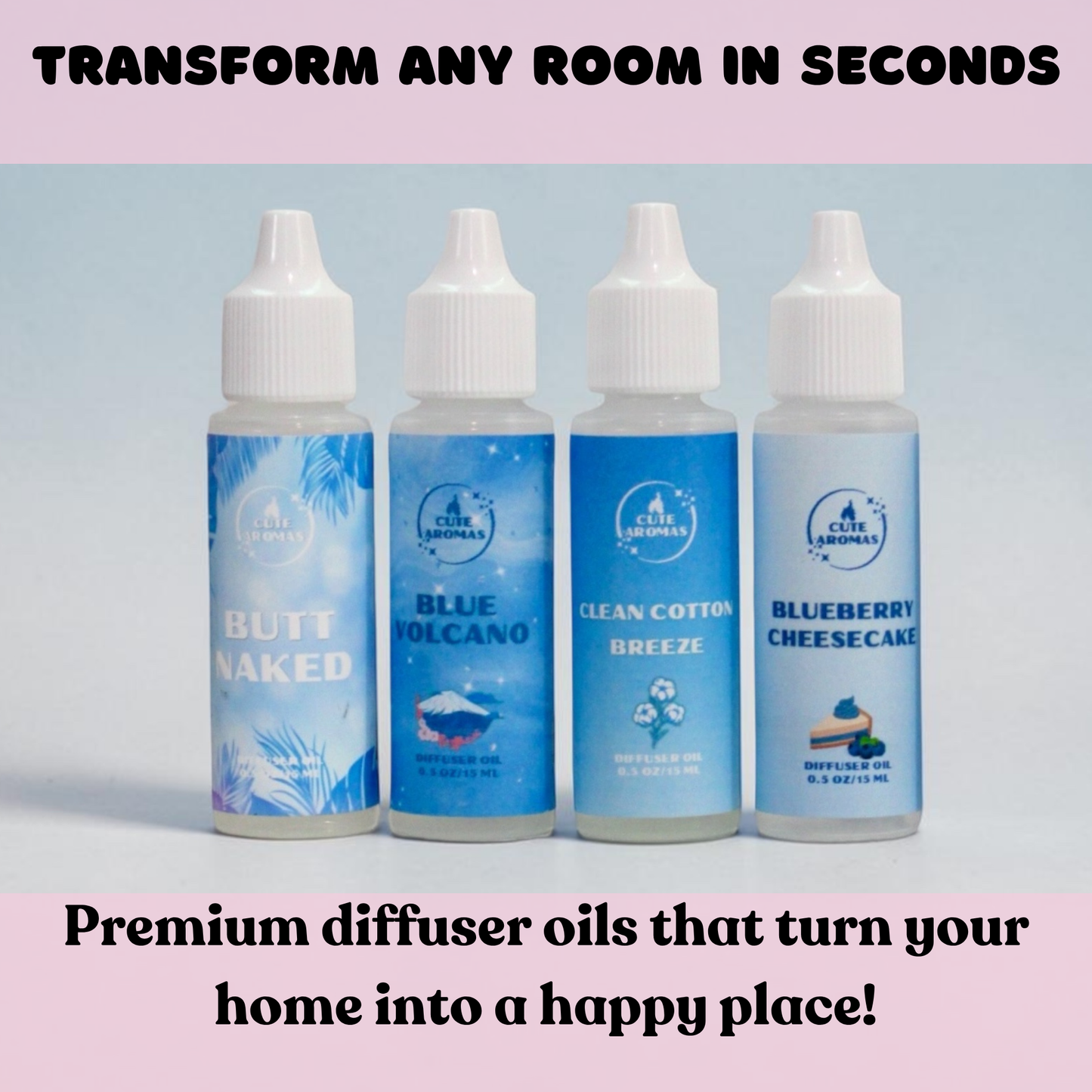 Diffuser Oils - Strong Oils For Diffuser Machine - 15 ml