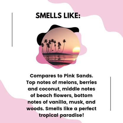 Pink Beach Car Diffuser - Car Freshener