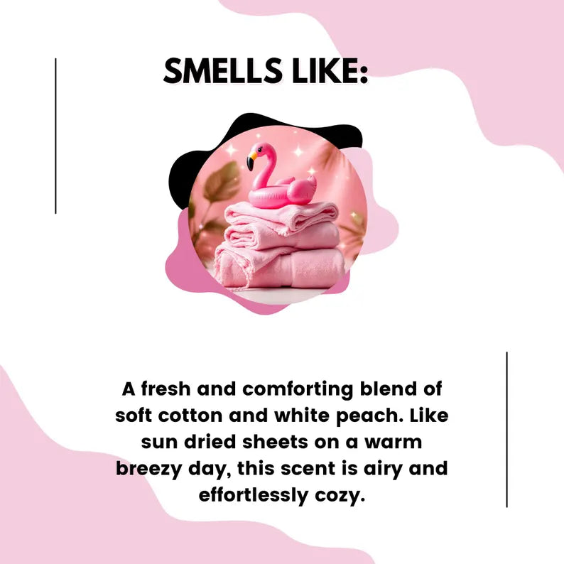 Pink Linen Car Diffuser - Car Freshener