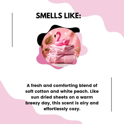 Pink Linen Car Diffuser - Car Freshener