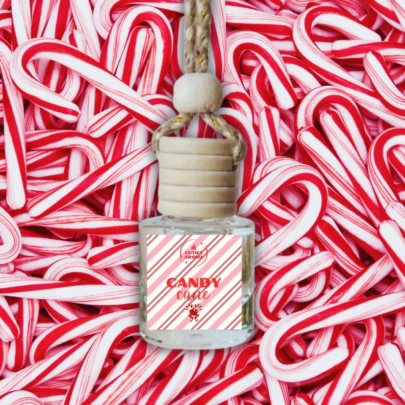 Candy Cane Car Diffuser - Car Freshener