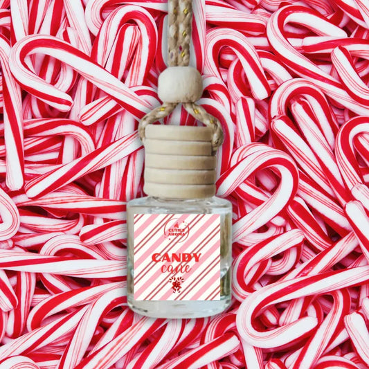 Candy Cane Car Diffuser - Car Freshener