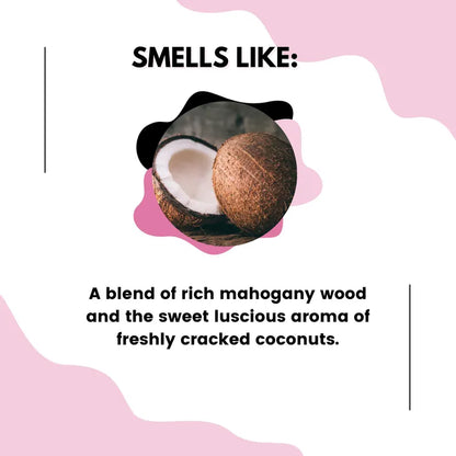 Mahogany Coconut Car Diffuser - Car Freshener