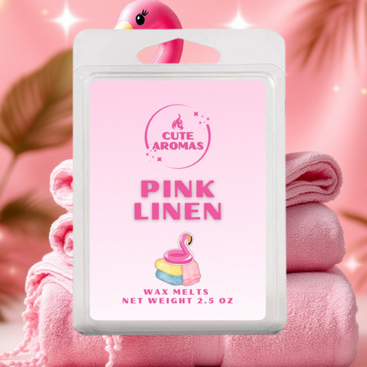 Pink Linen Wax Melts