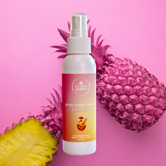 Pink Pineapple Paradise - All In One Spray •Linen •Body •Car •Air Freshener & More
