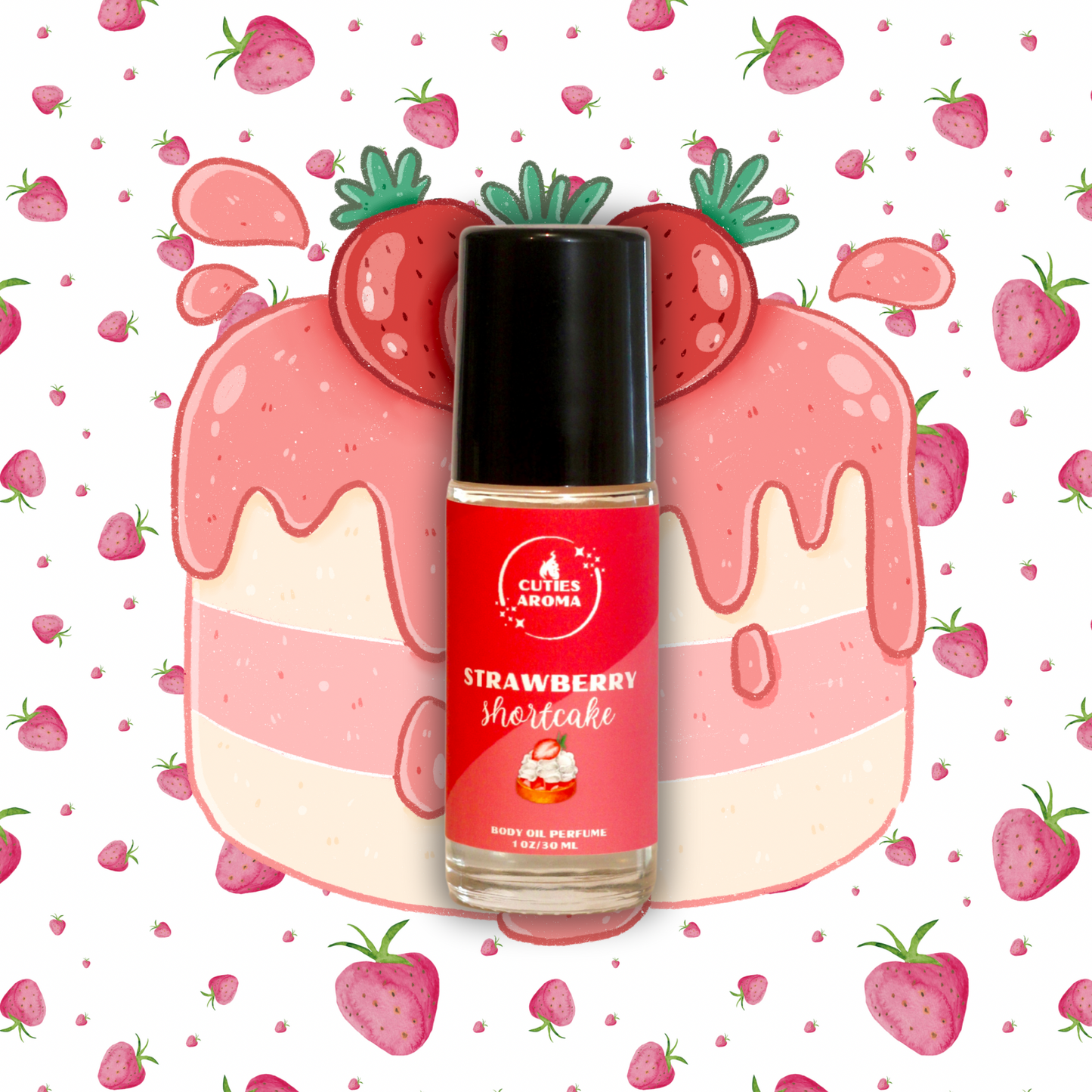 Strawberry Shortcake Roll On Body Oil Perfume