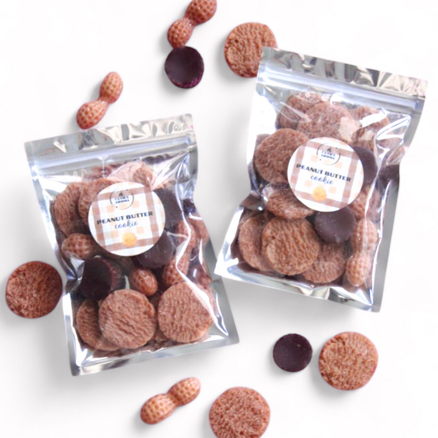 Peanut Butter Cookies Wax Melt Shapes